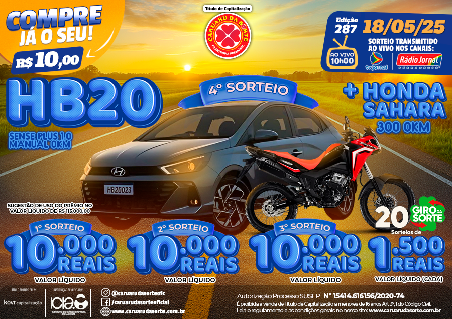 Premiação 18/05/2025