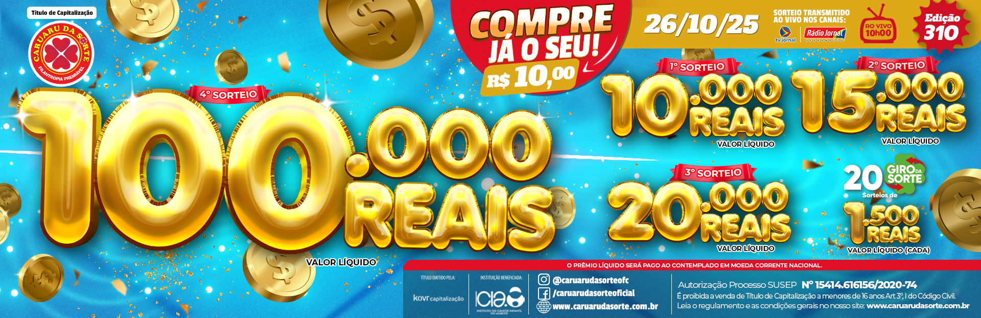 Premiação 26/10/2025