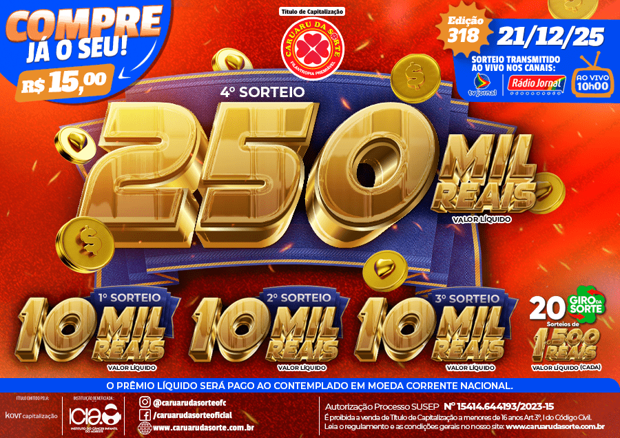 Premiação 21/12/2025