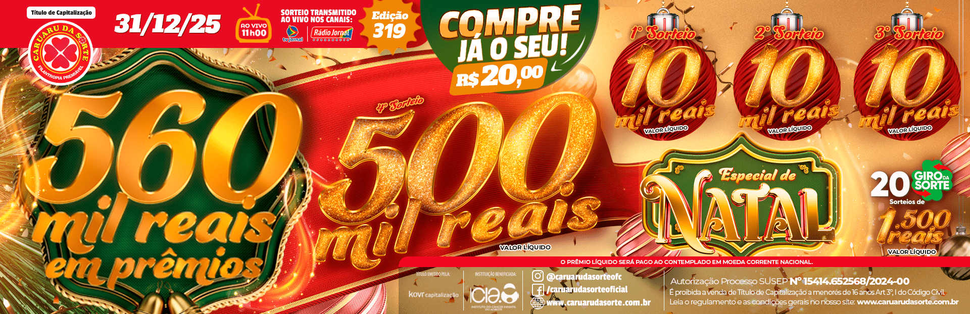 Premiação 31/12/2025