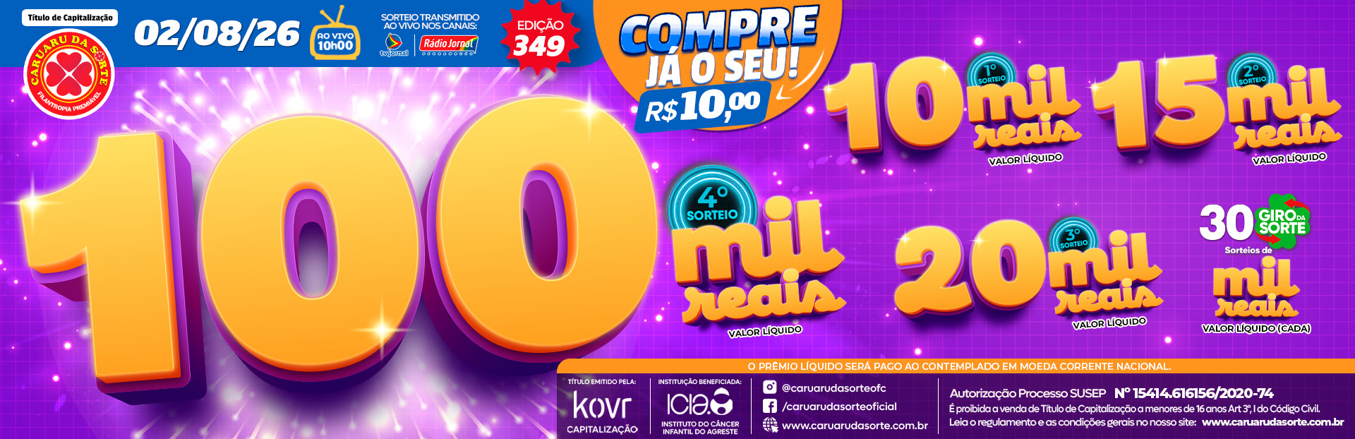 Premiação 02/08/2026