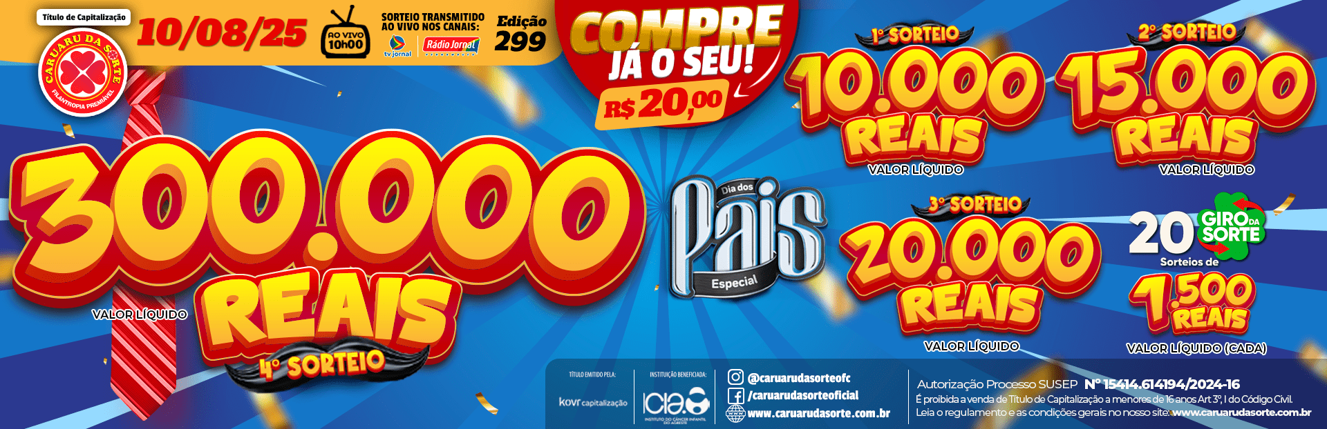 Premiação 10/08/2025