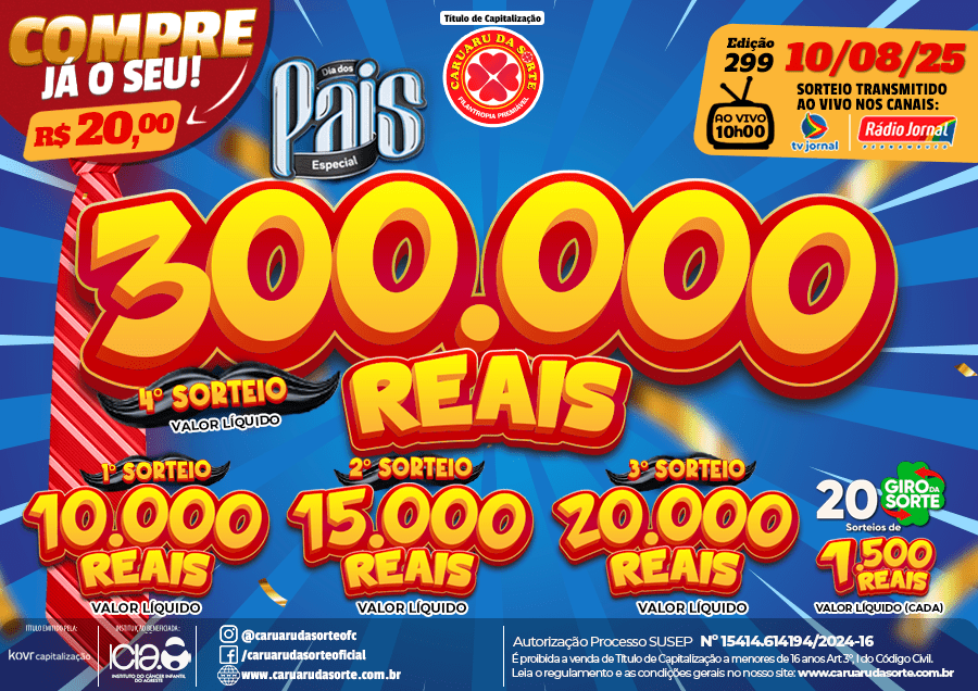 Premiação 10/08/2025
