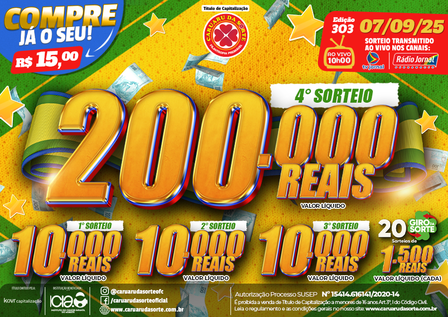 Premiação 07/09/2025