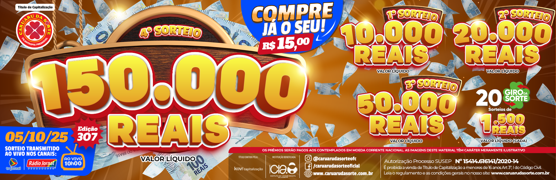 Premiação 05/10/2025