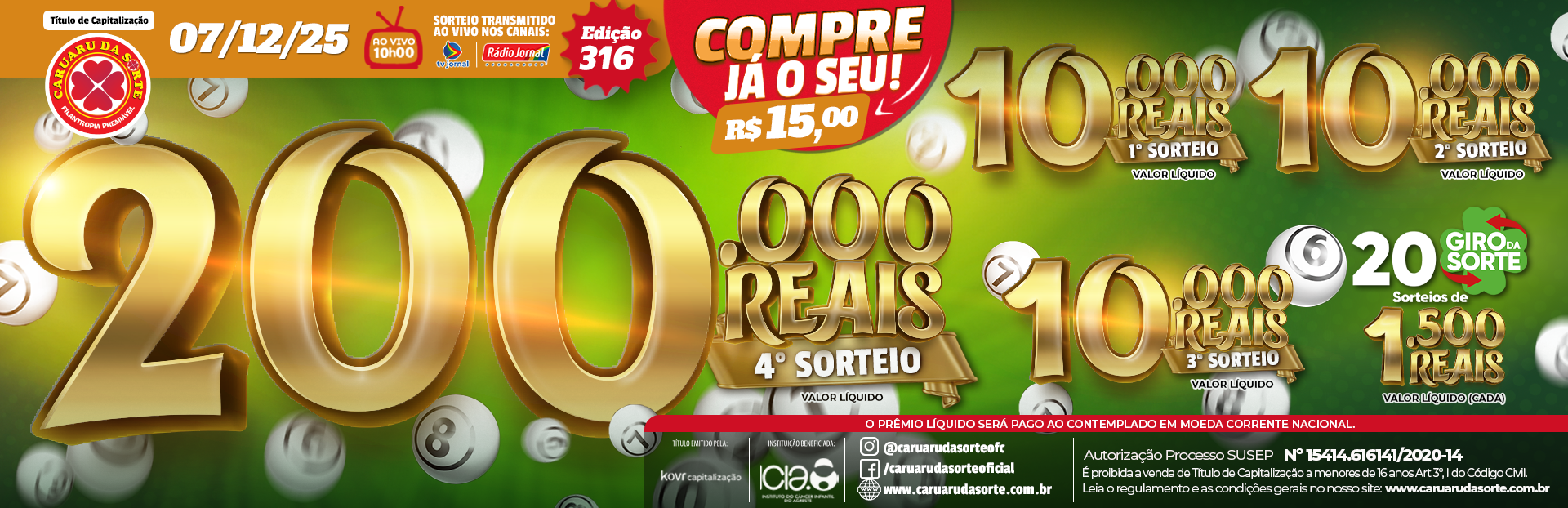 Premiação 07/12/2025