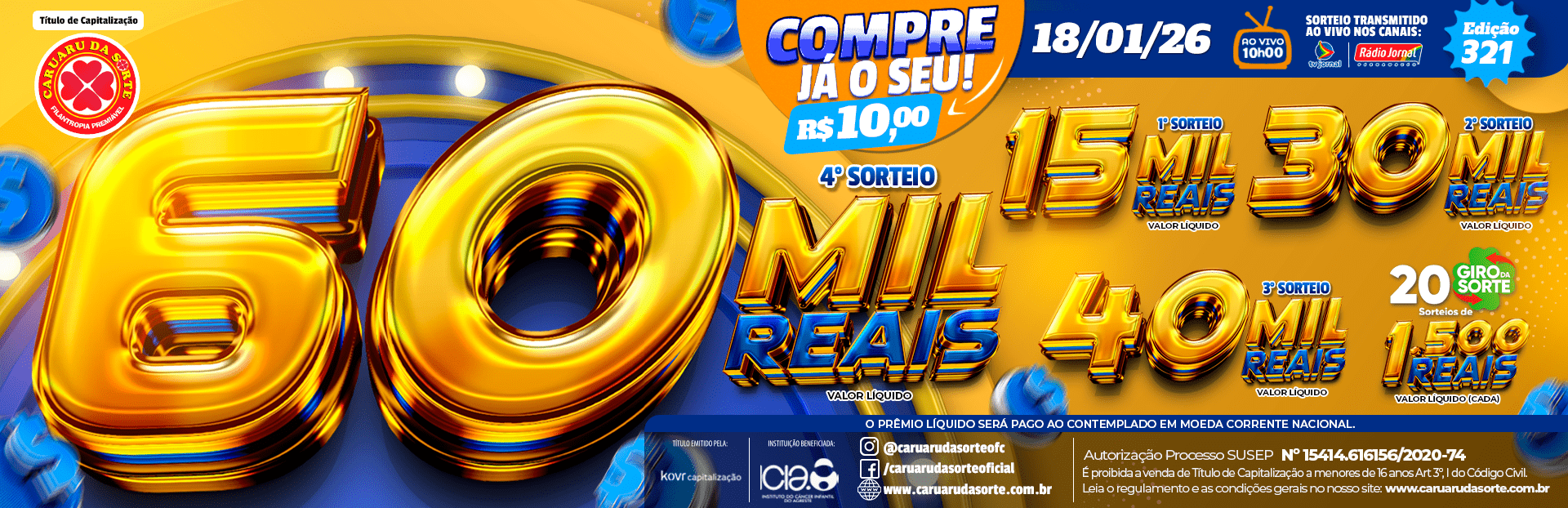 Premiação 18/01/2026