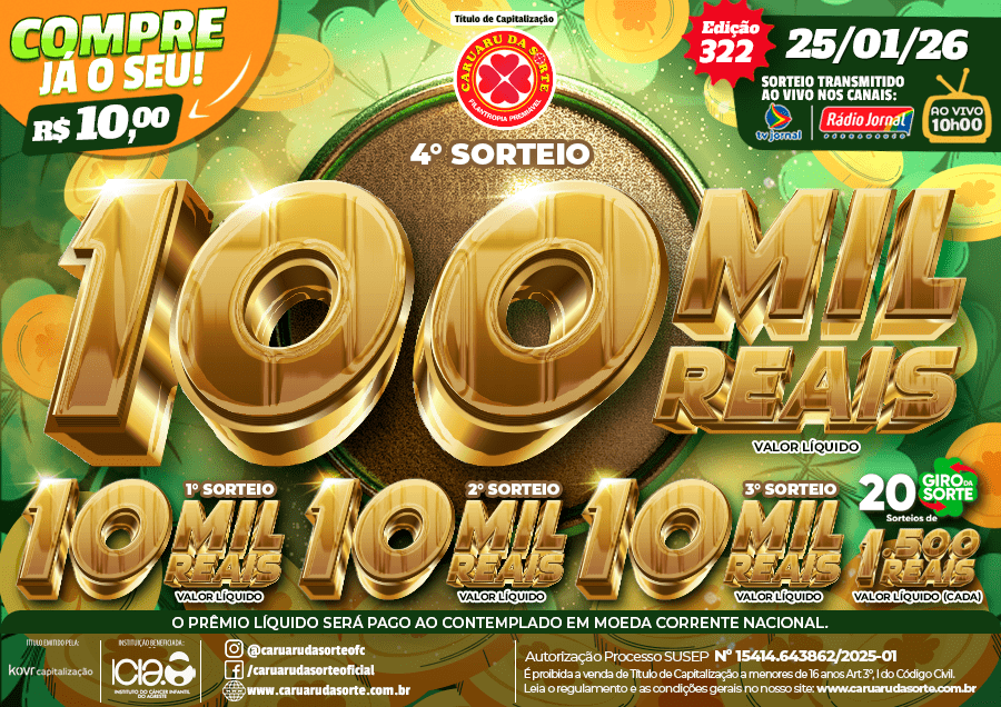 Premiação 25/01/2026