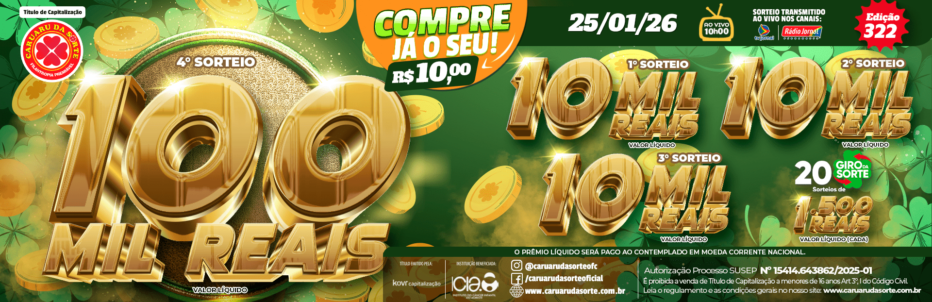 Premiação 25/01/2026