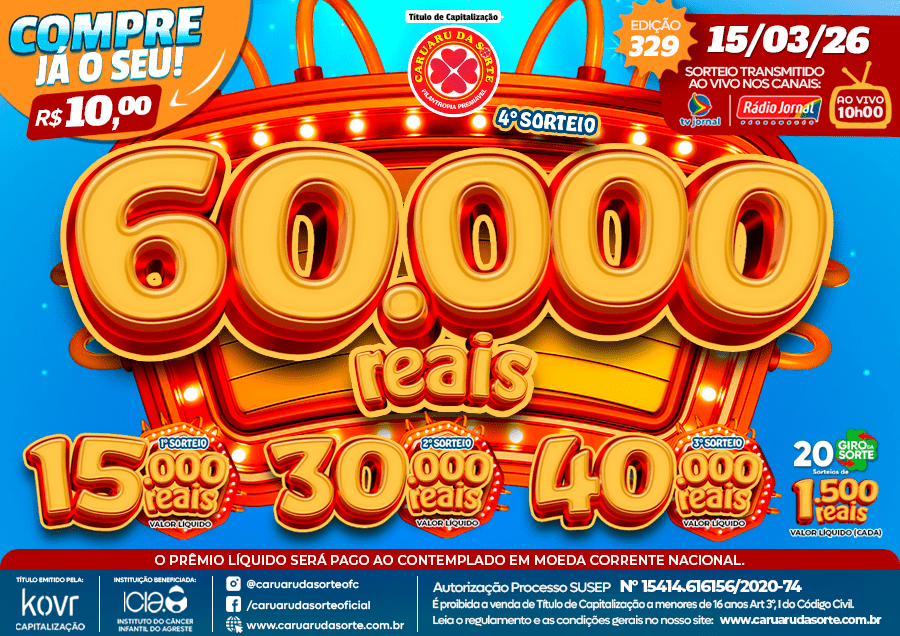 Premiação 15/03/2026