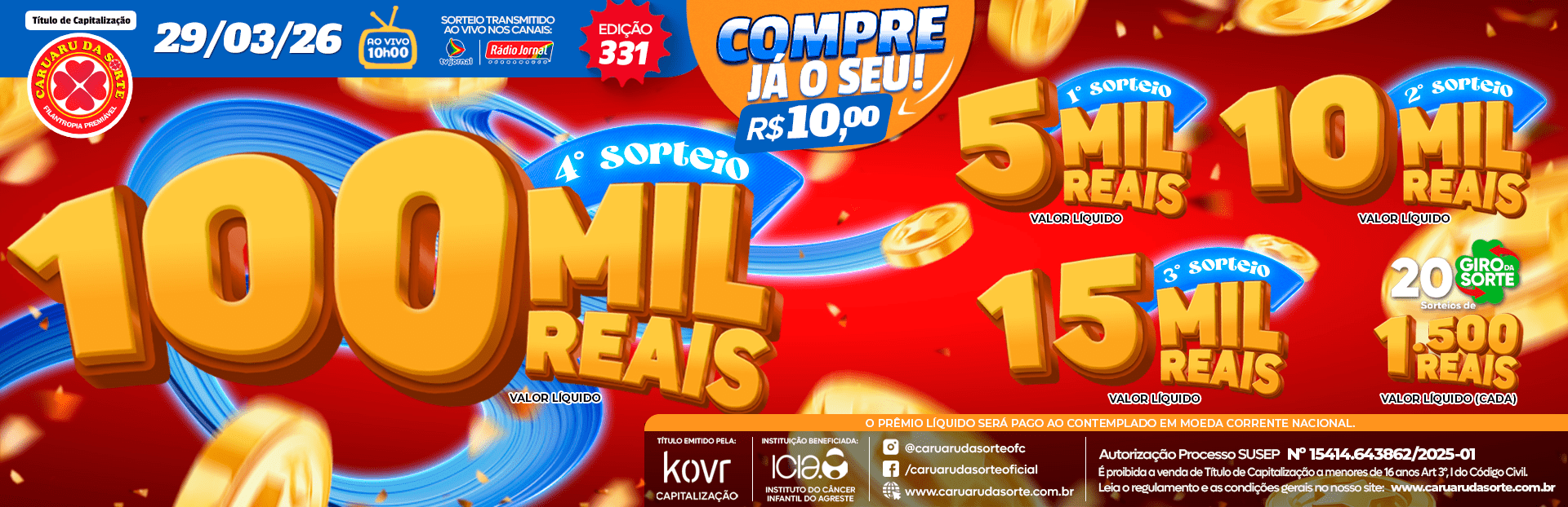 Premiação 29/03/2026