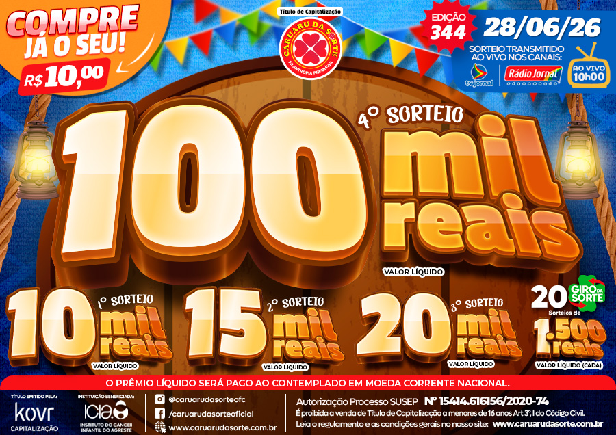 Premiação 28/06/2026