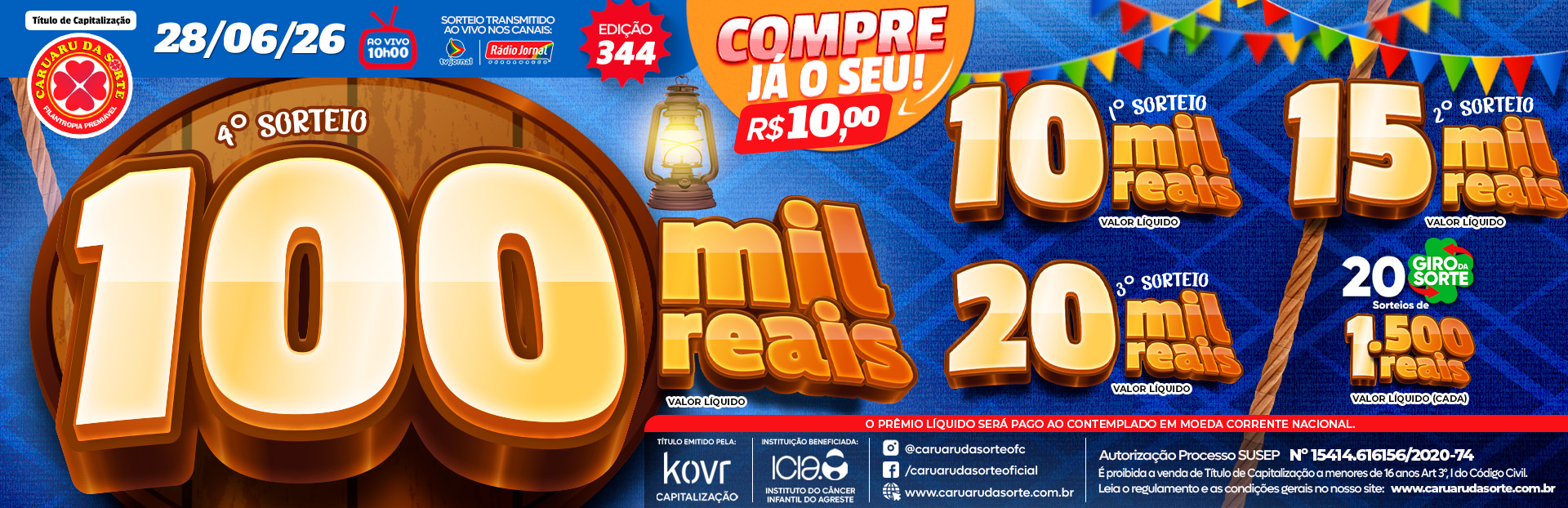 Premiação 28/06/2026
