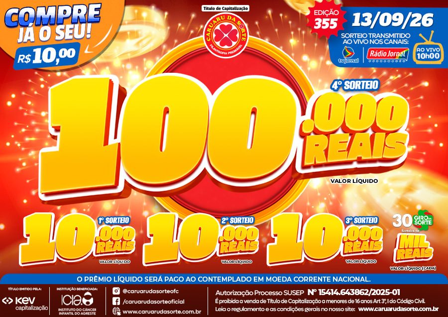 Premiação 13/09/2026