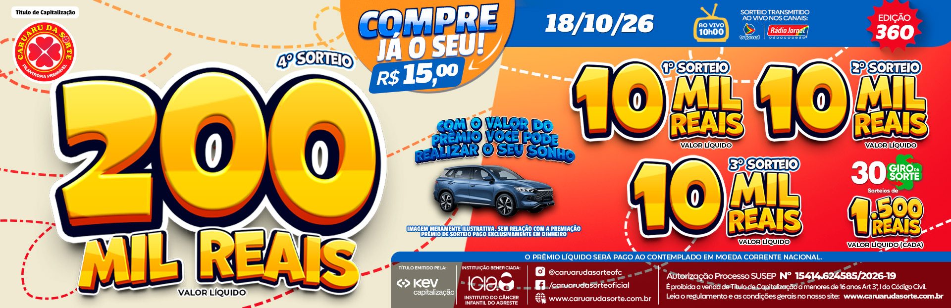 Premiação 18/10/2026