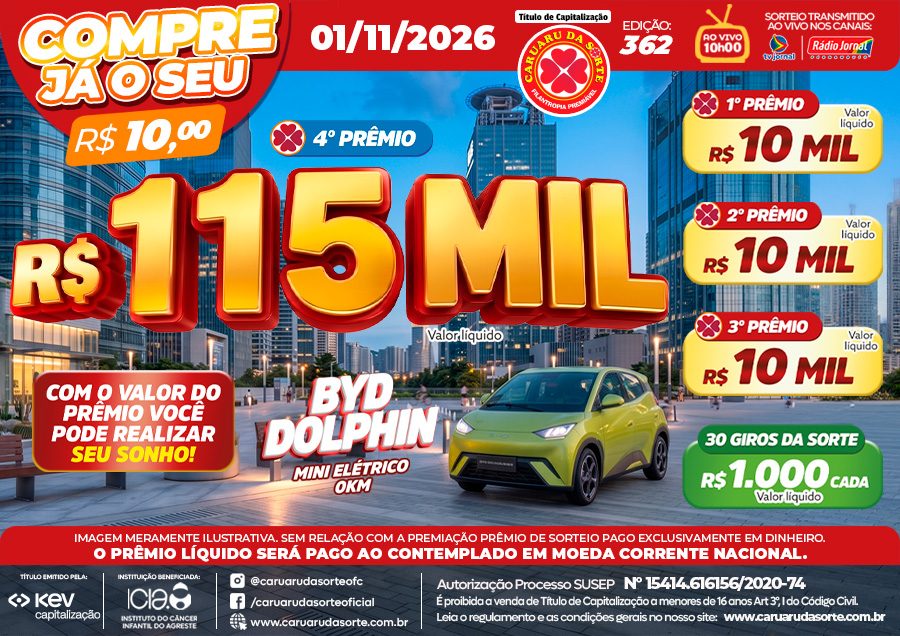 Premiação 01/11/2026